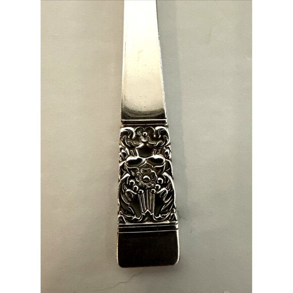 Set of 4 Vintage 1936 Oneida Community CORONATION Teaspoon Silverplate 6 1/8" - Picture 7 of 8